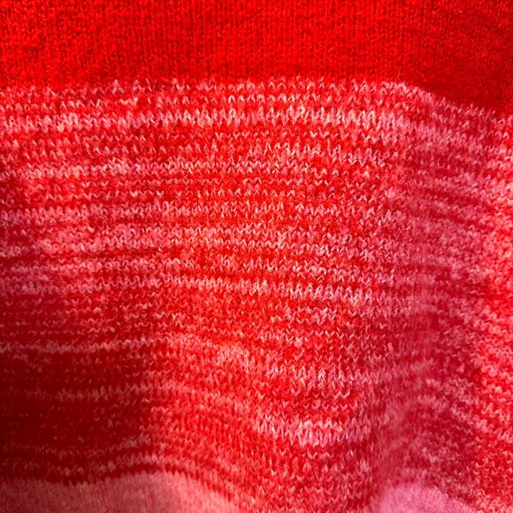 Cupcakes and Cashmere Women's Red and Pink Sweater-Size Medium - Picture 2 of 4